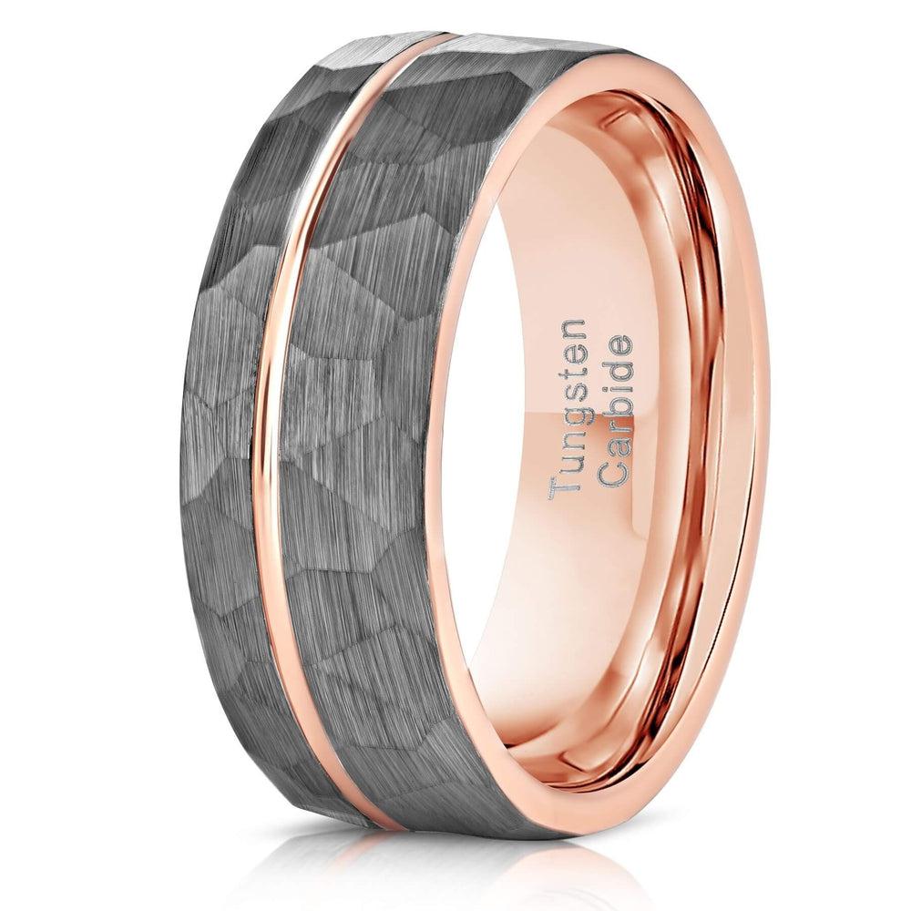 THREE KEYS JEWELRY Tungsten Carbide Womens Galaxy White Stone Wedding Band  4mm Ring Polish for Women Inlay Engrave Engagement Rose Size 7 - Yahoo  Shopping