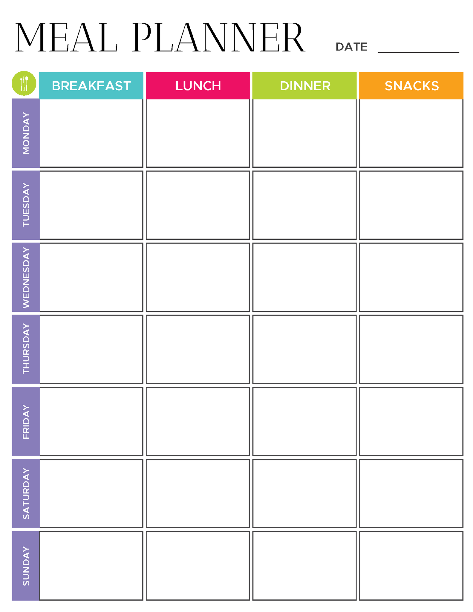 meal planner