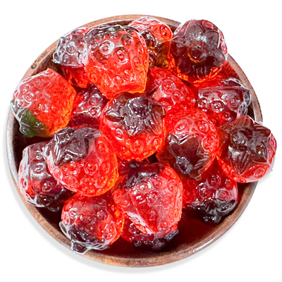 3D Gummy Strawberries