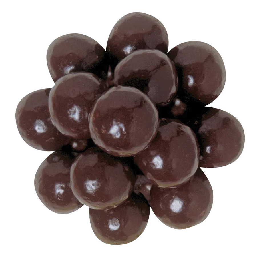 Navy, Mid-Blue & White Candy Coated Dark Chocolate Malted Milk Balls *200  Lb. Minimum Order*