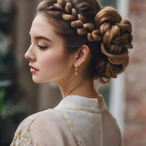 The Best Wedding Hairstyles for Strapless Dresses