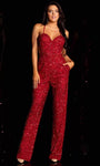 Sweetheart Sequin Jumpsuit