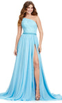 Beaded Bodysuit A-line Prom Dress