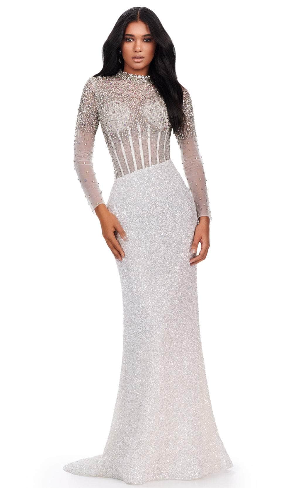 Ashley Lauren 11522 - Illusion Bustier Prom Dress
