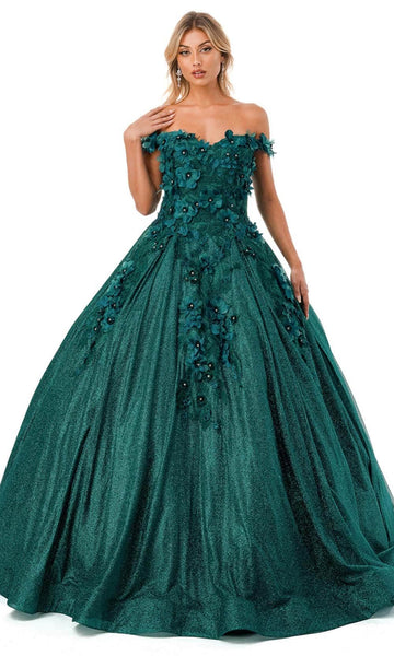 Sweetheart Floor Length Cap Sleeves Off the Shoulder Applique Lace-Up Self Tie Pleated Beaded Glittering Floral Print Natural Waistline Dress with a Brush/Sweep Train