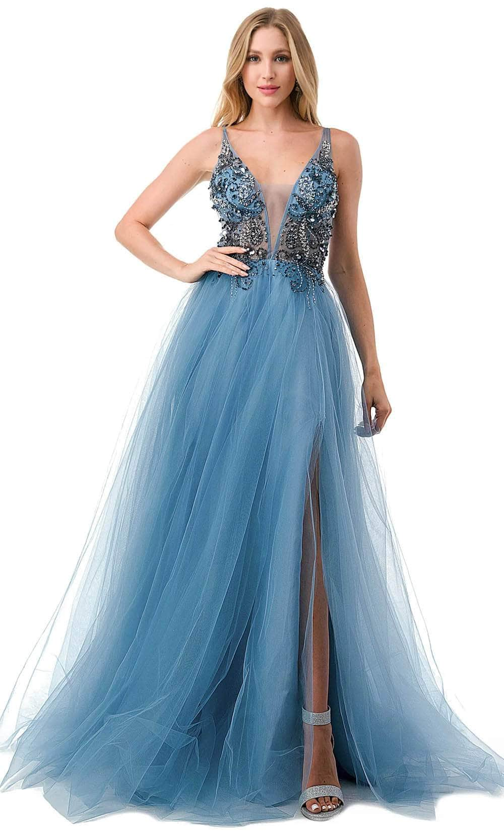 Aspeed Design L2781A - Beaded Bodice Prom Dress
