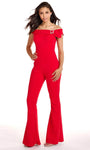 Straight Across Fitted Jumpsuit