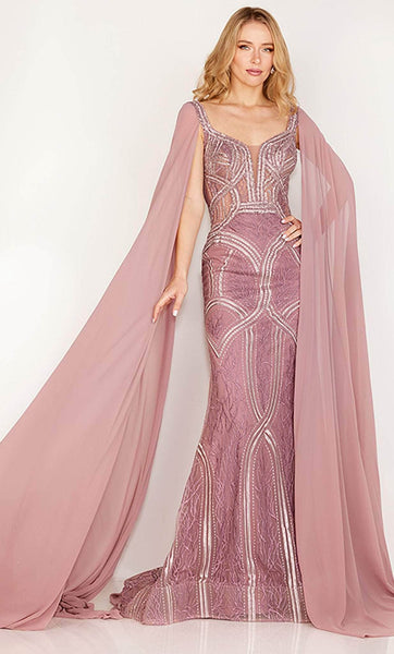 Sweetheart Fitted Beaded Sheer Sequined Fall Natural Waistline Fit-and-Flare Sheath Floor Length Sheath Dress/Evening Dress with a Brush/Sweep Train With a Sash