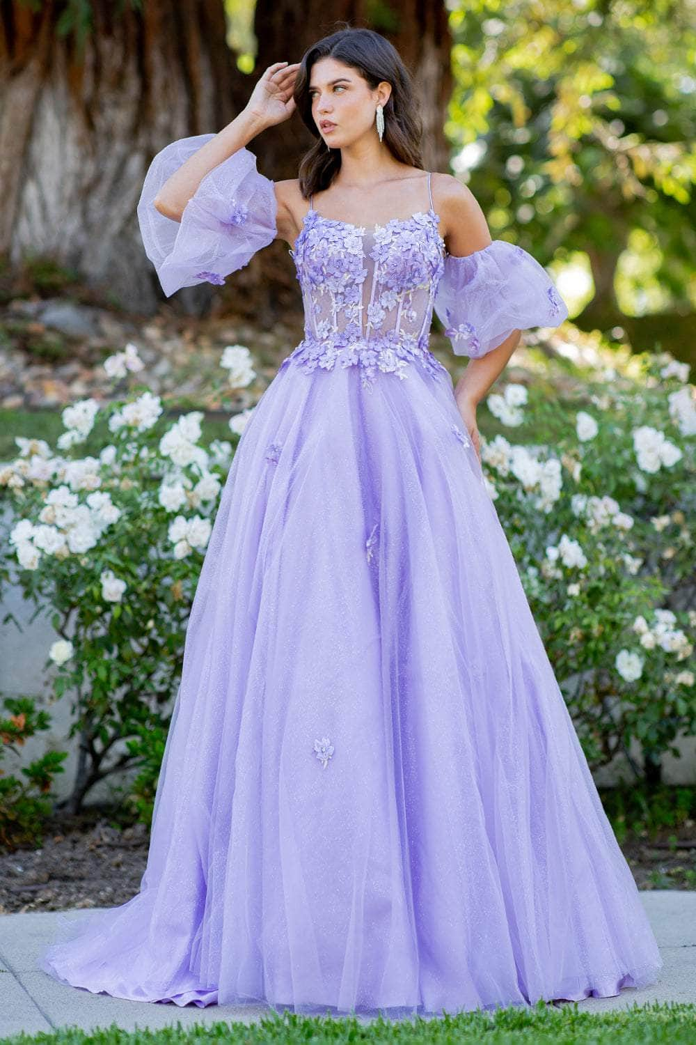 Cinderella Couture 8130J - 3D Floral Corset Ballgown
