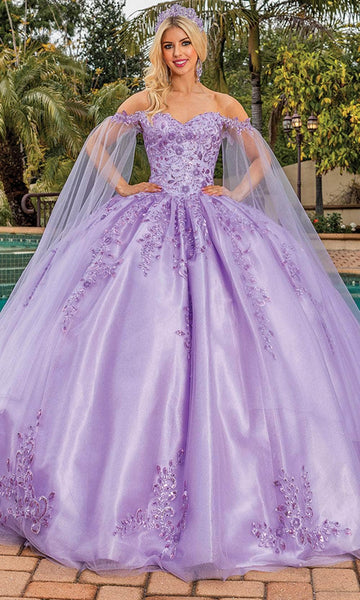 Fall Lace-Up Open-Back Beaded Illusion Pleated Off the Shoulder Sweetheart Natural Waistline General Print Quinceanera Dress with a Court Train