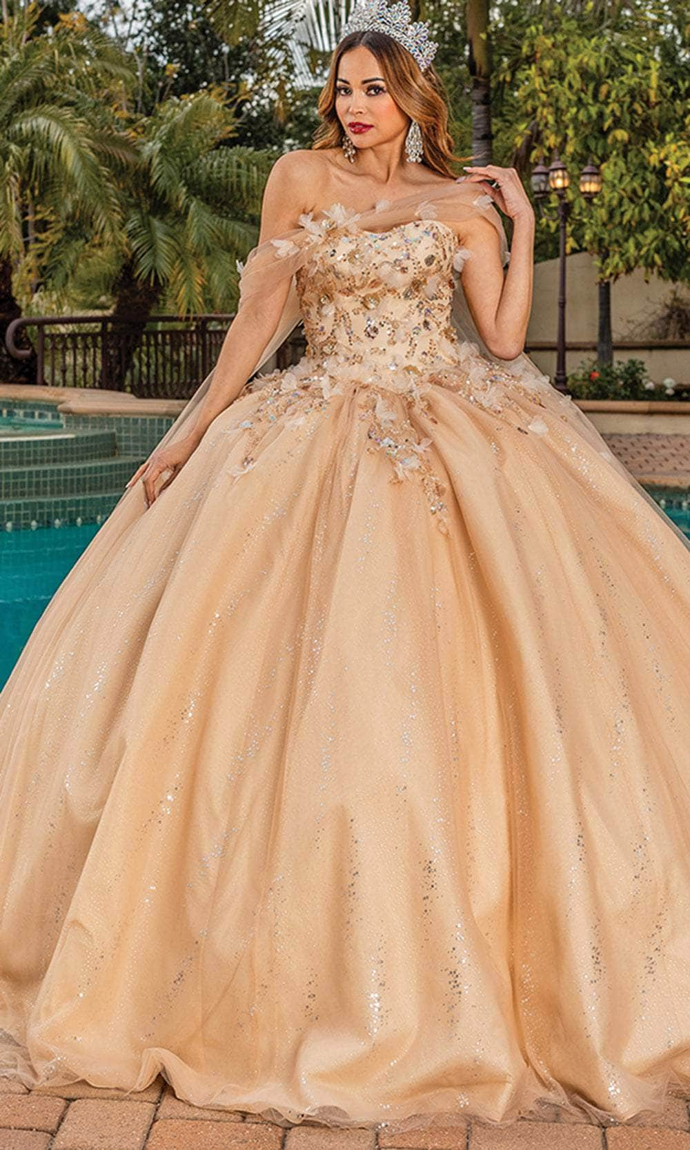 Dancing Queen 1844 - Sweetheart Lace-Up Ballgown
