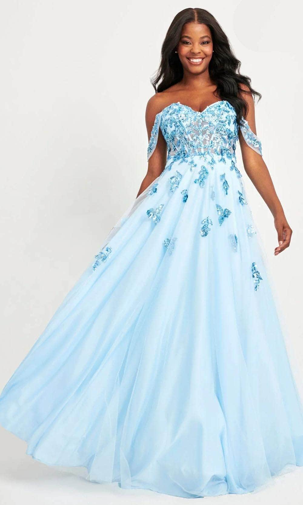 Faviana 11059 - Corset A-Line Prom Gown
