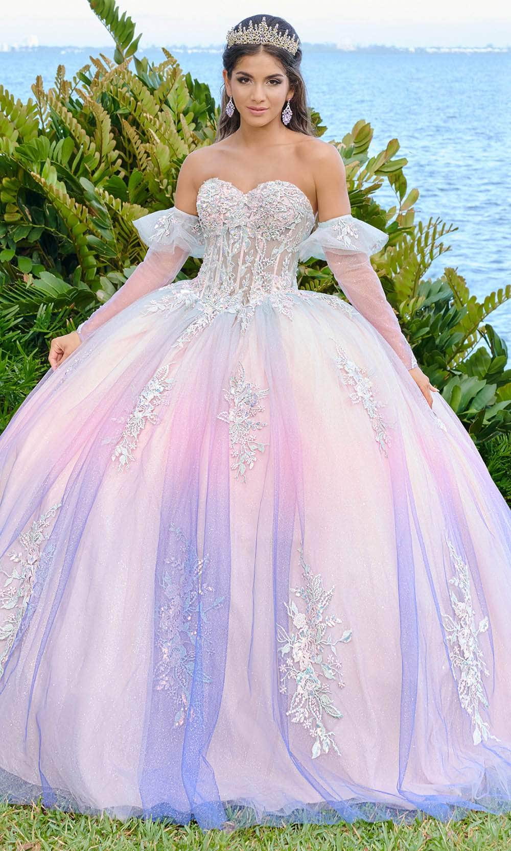 Fiesta Gowns 56499 - Corset Sweetheart Ballgown
