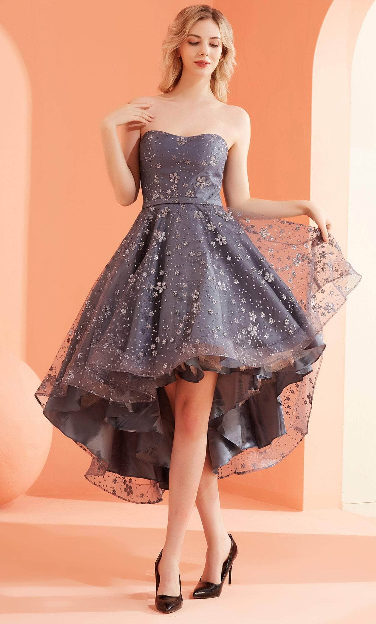 J'Adore Dresses J22079 - Strapless Sweetheart Prom Dress
