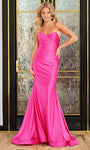 Sophisticated Off the Shoulder Natural Waistline Sheath V Back Ruched Fitted Sheath Dress with a Brush/Sweep Train