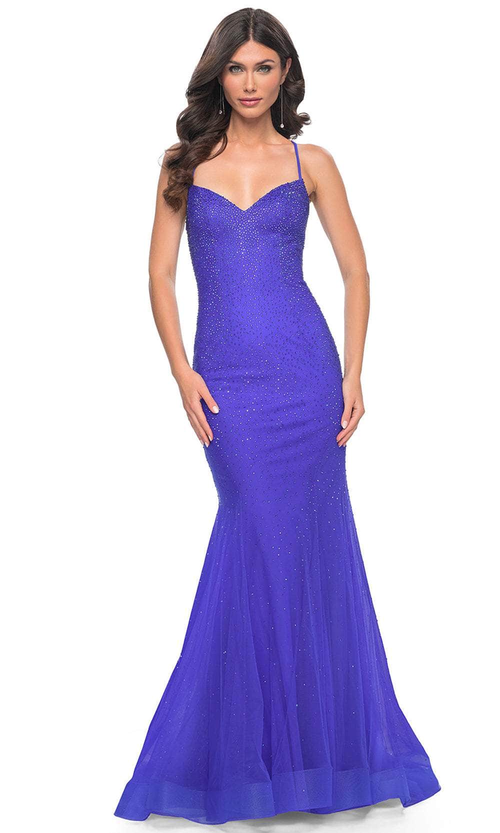 La Femme 32273 - Embellished V-Neck Prom Dress

