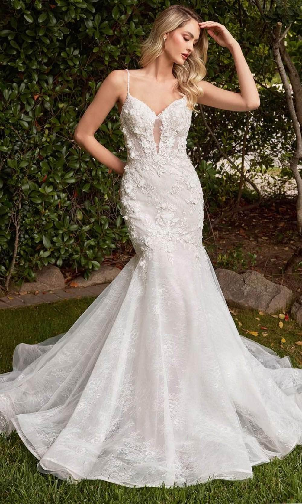 Ladivine CD856W - Sleeveless Mermaid Bridal Gown
