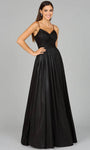 Tall A-line Floor Length Natural Waistline Sweetheart Pleated Ruched Goddess Back Zipper Spaghetti Strap Evening Dress