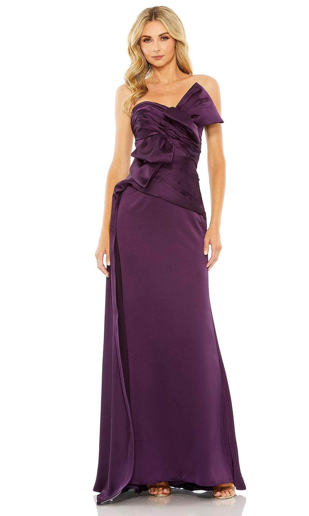 Mac Duggal 20585 - Strapless Bow Bodice Evening Gown
