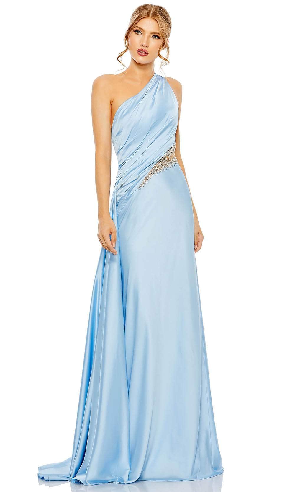 Mac Duggal 2210 - One Shoulder Satin Prom Dress

