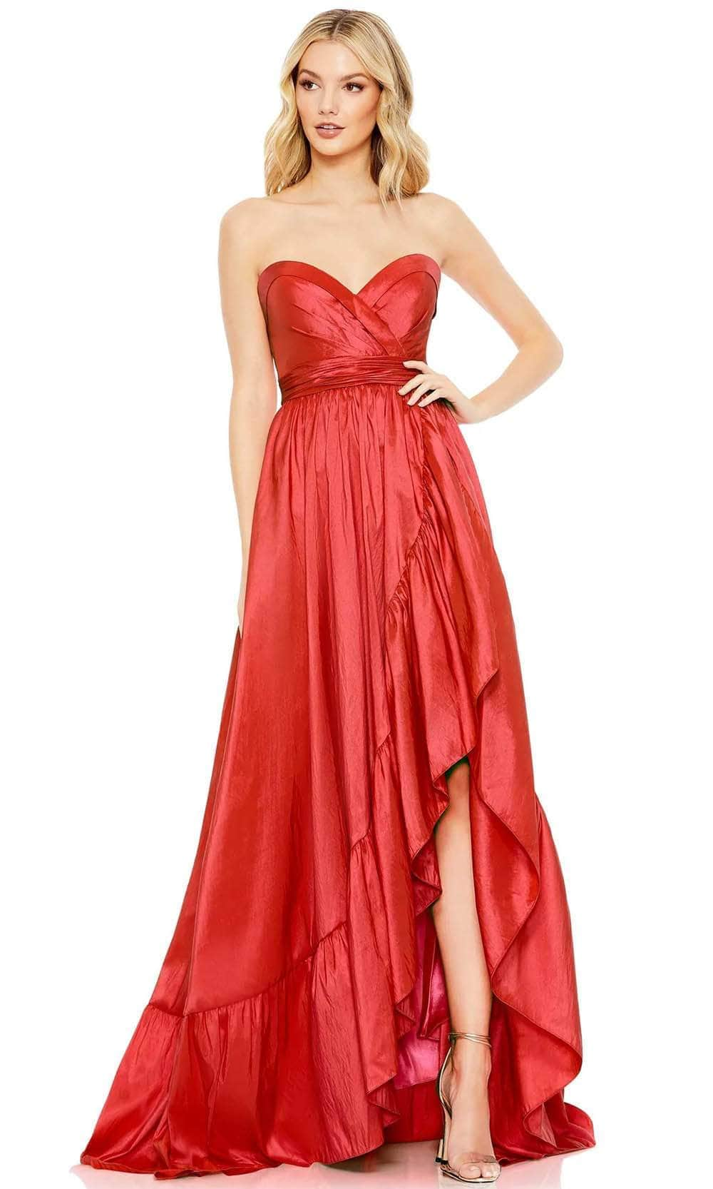 Mac Duggal 68040 - Strapless Ruched Dress
