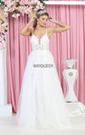 A-line Natural Waistline Spaghetti Strap Embroidered Glittering Beaded Back Zipper Illusion Evening Dress