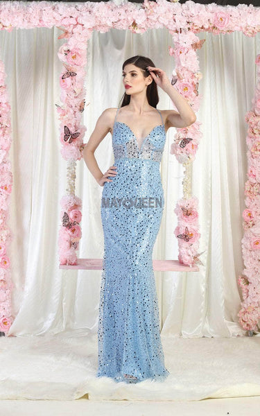 Sexy Corset Natural Waistline Sheath Open-Back Beaded Sequined Floor Length Spaghetti Strap Plunging Neck Sweetheart Sheath Dress/Evening Dress