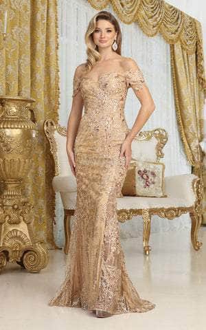 Sweetheart Sheath Fitted Beaded Applique Cap Sleeves Off the Shoulder Natural Waistline Lace Fall Floor Length Sheath Dress