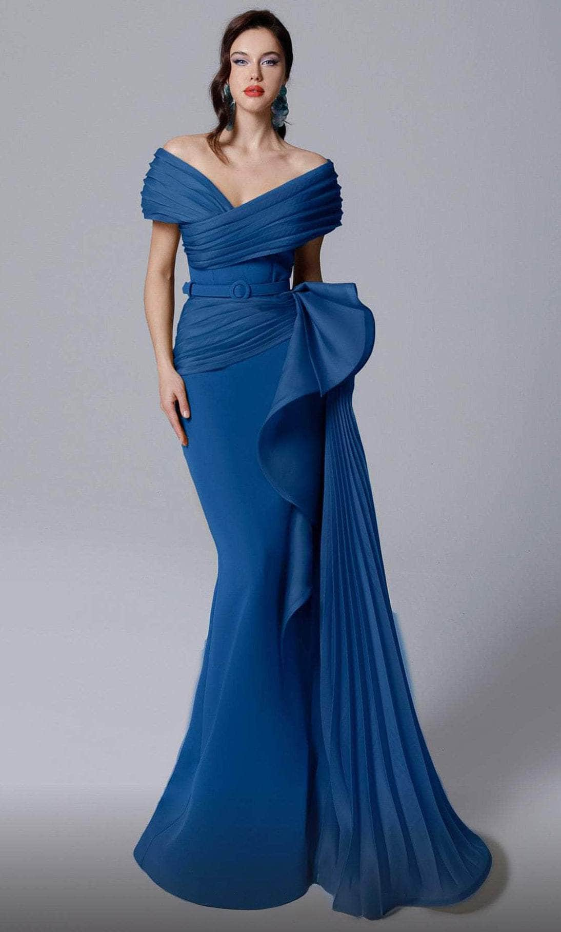 MNM Couture 2692 - Off Shoulder Mermaid Evening Gown
