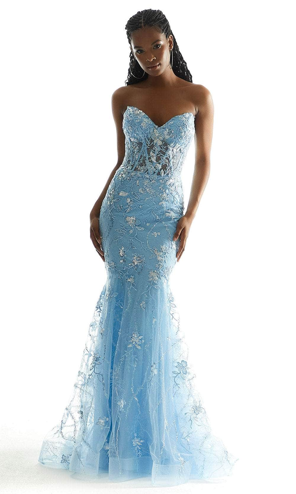 Mori Lee 49053 - Sequin Embroidery Prom Dress
