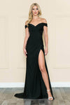 Sexy Mermaid Natural Waistline Off the Shoulder Sweetheart Back Zipper Ruched Goddess Slit Prom Dress with a Brush/Sweep Train