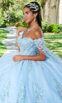 Sweetheart Natural Waistline Sleeveless Lace-Up Embroidered Beaded Ball Gown Dress with a Brush/Sweep Train