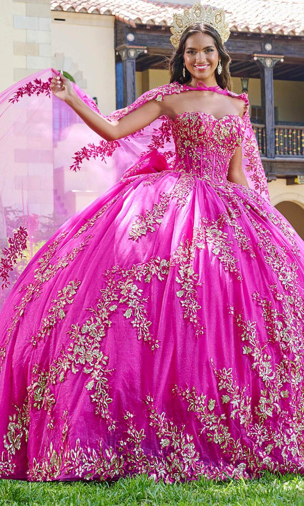 Quinceanera Collection 26075 - Strapless Sweetheart Ballgown
