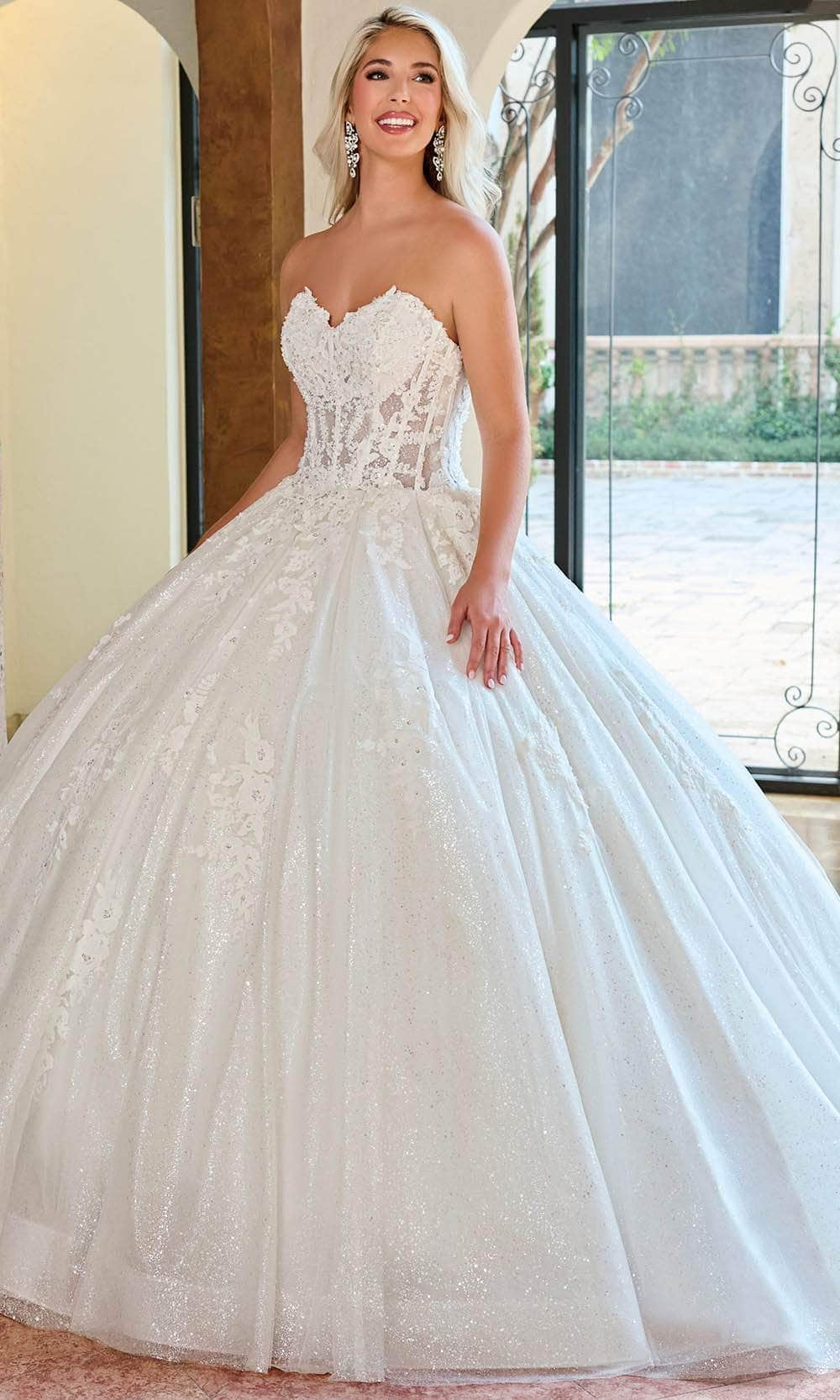 Rachel Allan RB6136 - Sweetheart Strapless Ballgown
