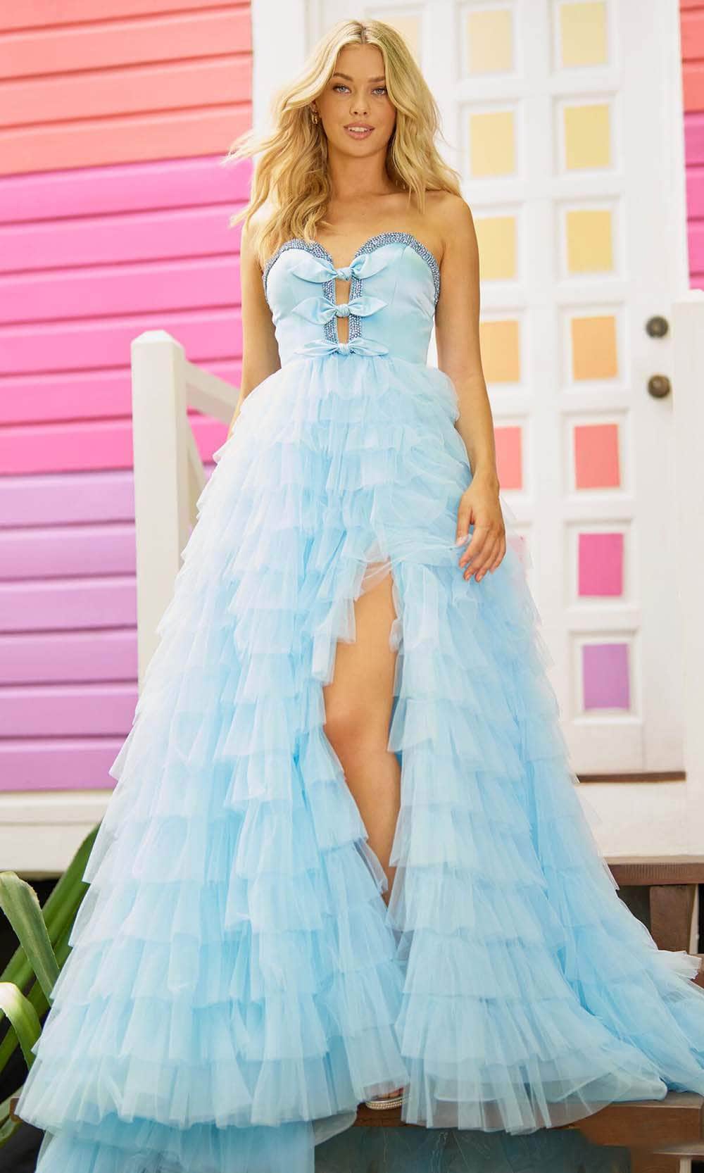 Sherri Hill 56012 - Bows A-Line Prom Dress

