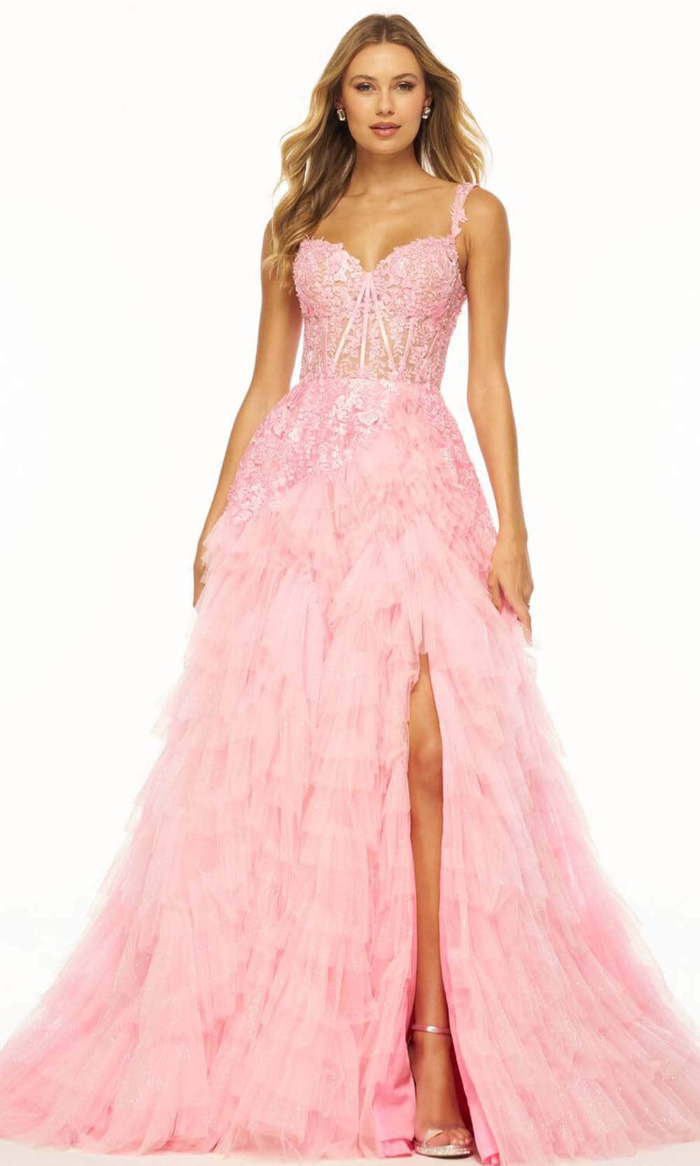 Sherri Hill 56070 - Sweetheart Ruffle Prom Gown
