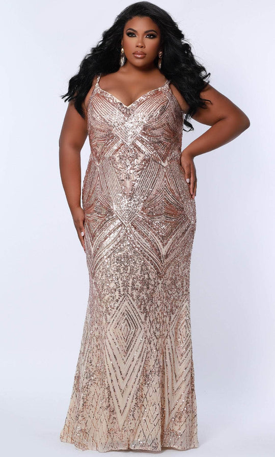 Sydney's Closet Plus Size Prom SC7363 Le Femme Boutique Allentown