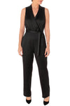 Sleeveless Tie Waist Jumpsuit