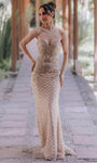 Sophisticated Strapless Mermaid Sweetheart Natural Waistline Embroidered Back Zipper Beaded Tulle Prom Dress