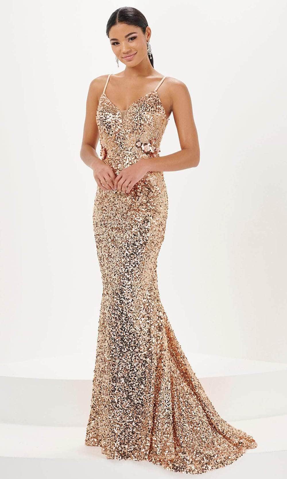 Tiffany Designs 16059 - Cutout Back Evening Gown
