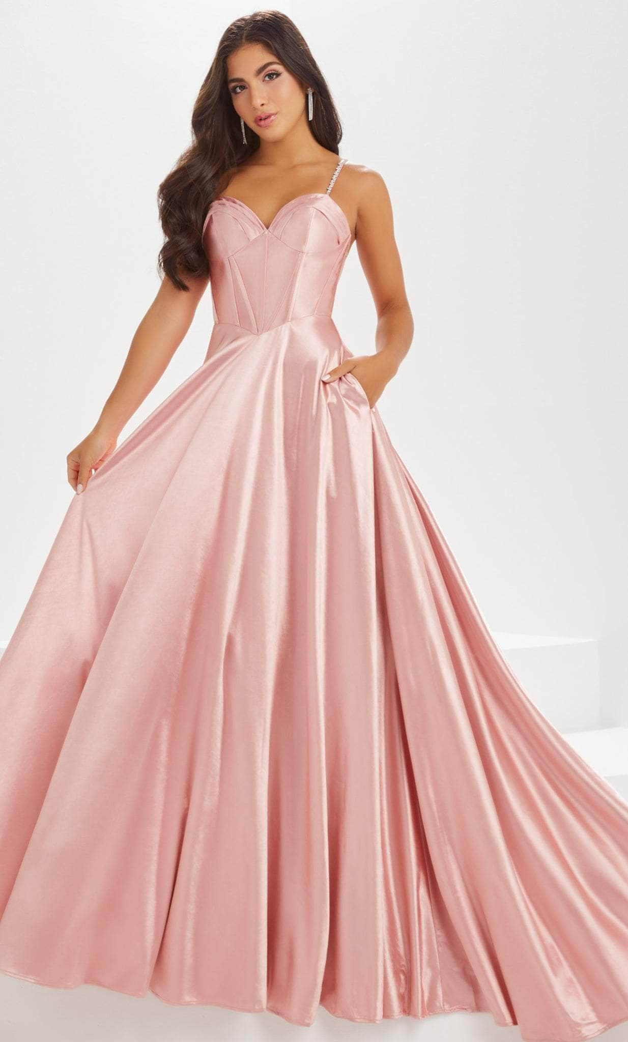 Tiffany Designs by Christina Wu 16014 - Corset A-Line Prom Gown
