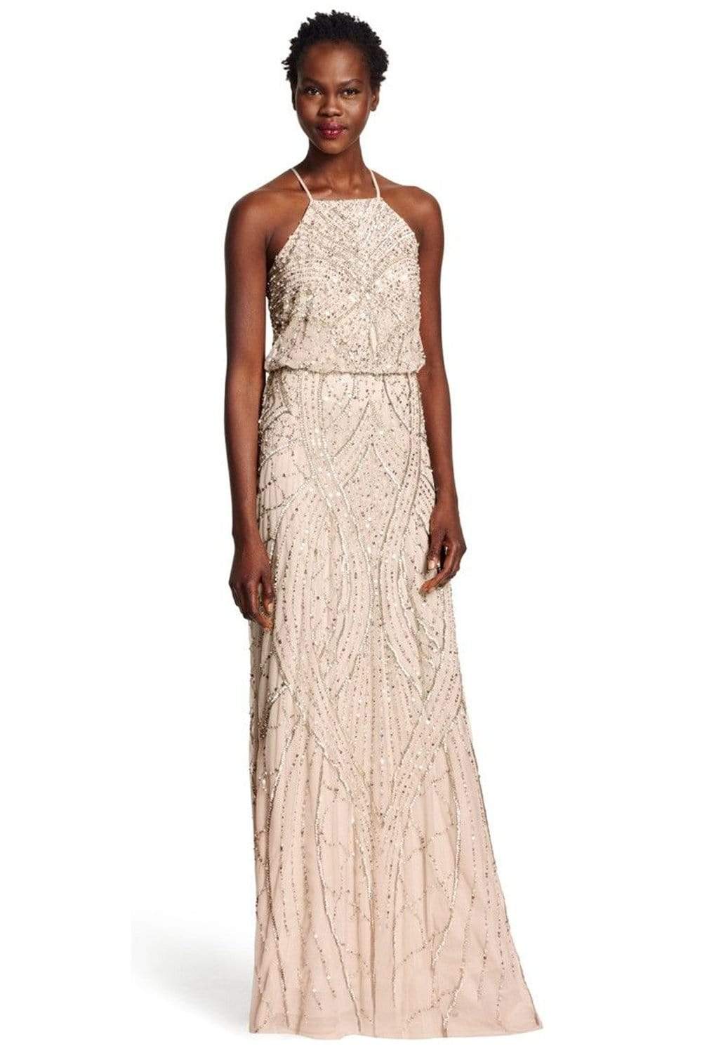  Adrianna Papell-Special Occasion Dress-COLOR-Ivory