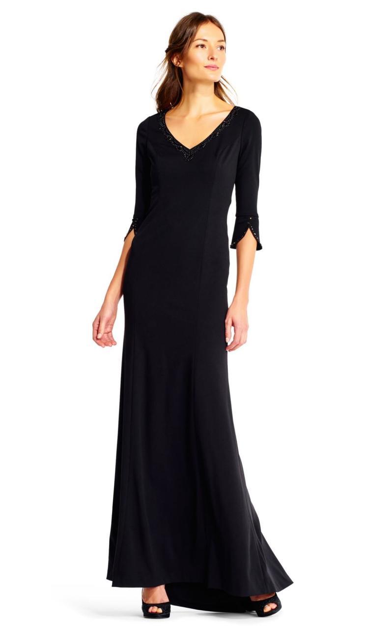  Adrianna Papell-Special Occasion Dress-COLOR-Black