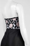 A-line Jacquard Back Zipper 2011 Natural Waistline Sweetheart Evening Dress