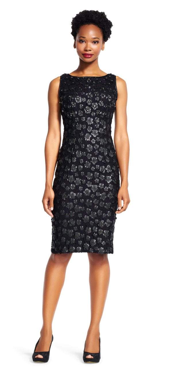  Adrianna Papell-Special Occasion Dress-COLOR-Black