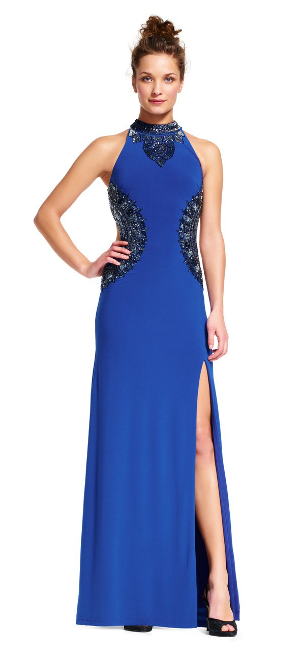  Adrianna Papell-Special Occasion Dress-COLOR-Royal