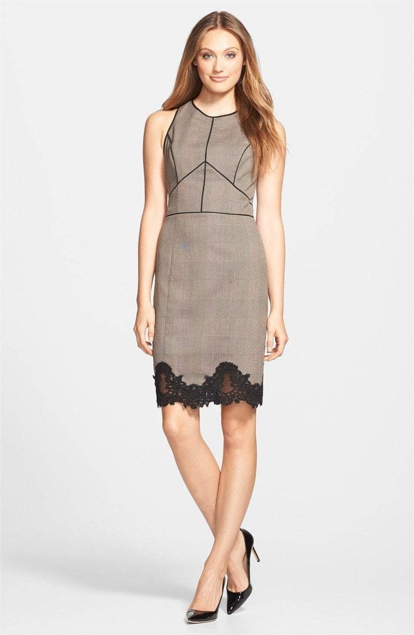  Adrianna Papell-Special Occasion Dress-COLOR-Black Brown