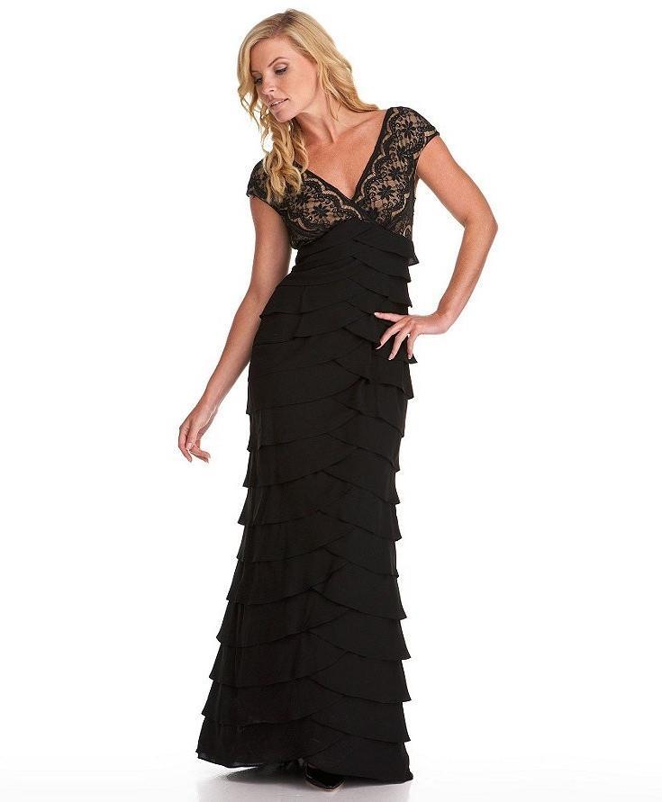  Adrianna Papell-Special Occasion Dress-COLOR-Blk