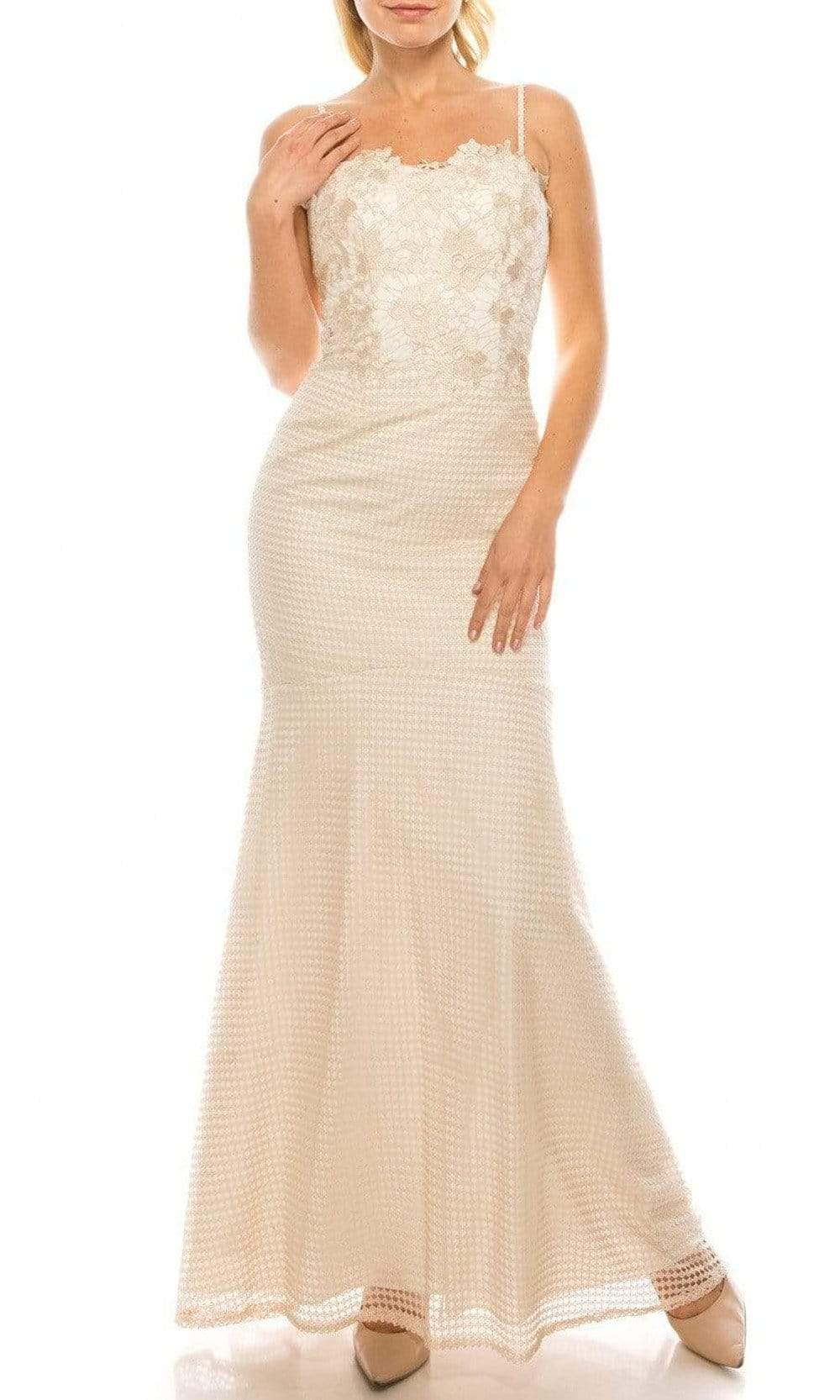 Aidan Mattox - 54468970 Lace Sweetheart Trumpet Dress
