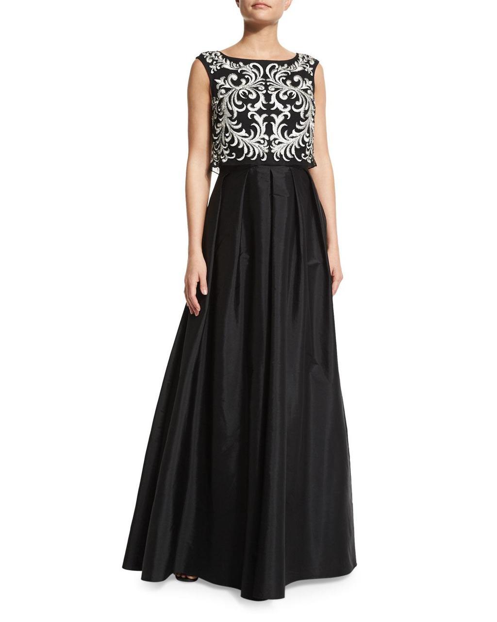  Aidan Mattox-Special Occasion Dress-COLOR-Black